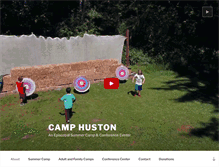 Tablet Screenshot of huston.org